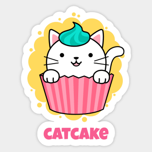 cat cake Sticker